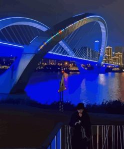 Nanning Bridge Paint By Numbers