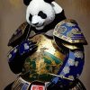 Panda Samurai Paint By Numbers