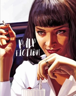 Pulp Fiction Poster Art Paint By Number