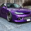 Purple Nissan S15 Car Paint By Numbers