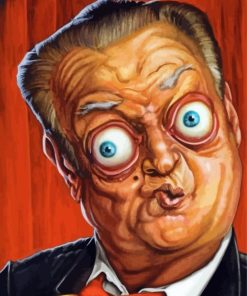 Rodney Dangerfield Caricature Paint By Numbers