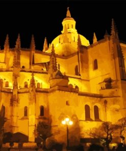 Segovia Cathedral Paint By Number