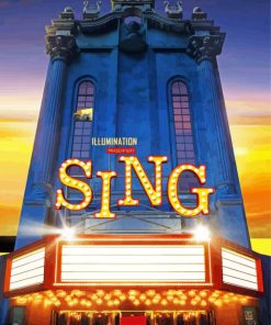 Sing Movie Poster Paint By Numbers