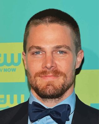 Stephen Amell Paint By Numbers