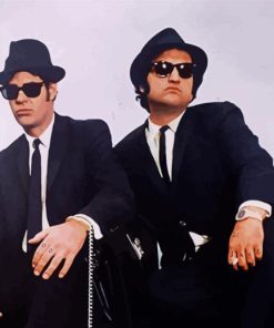 The Blues Brothers Paint By Numbers