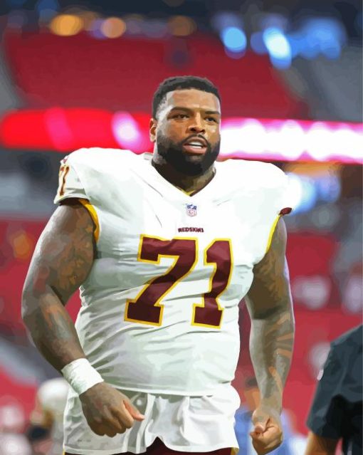 Trent Williams Paint By Numbers