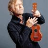 William H Macy Holding Ukulele Paint By Numbers