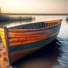 Aesthetic Abandoned Wooden Boat Paint By Numbers