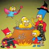 Aesthetic Simpsons Halloween Paint By Number