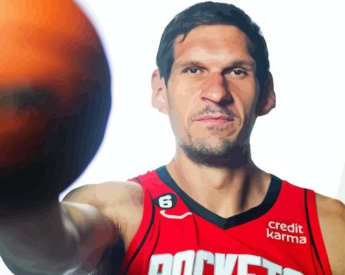 Boban Marjanovic Basketballer Paint By Numbers