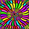 Colorful Rainbow Psychedelic Paint By Number