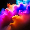 Colorful Smoke Art Paint By Numbers