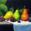 Fruits And Pears In A Row Paint By Numbers