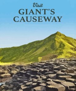 Giants Causway Poster Art Paint By Numbers