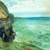 John William Inchbold Cliffs And Sea Filey Yorkshire Paint By Number