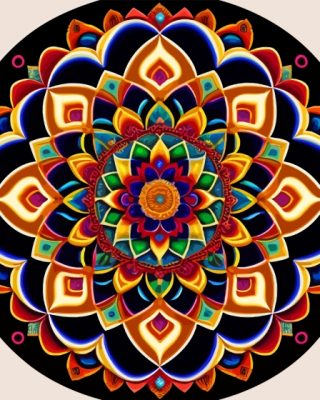 Mandala Art Paint By Numbers