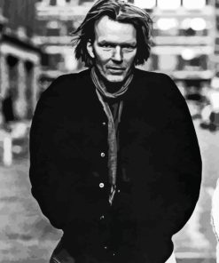 Monochrome Jim Carroll Paint By Numbers