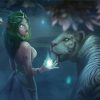 Night Elf And Tiger Art Paint By Numbers