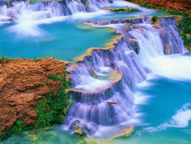 Amazing Waterfall Scenery Paint By Numbers