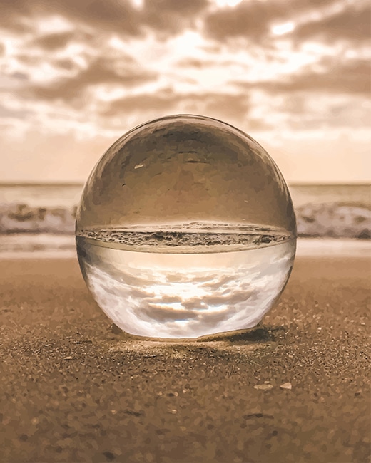 Finalizing Reflective Water Scene Artwork