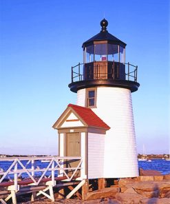 Brant Point Lighthouse Island Paint By Numbers