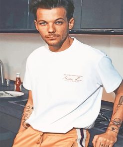 Louis Tomlinson One Direction Paint By Numbers