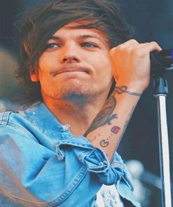Louis Tomlinson One Direction Paint By Numbers