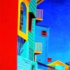 Colorful La Boca Buenos Aires Paint By Numbers