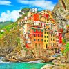 Manarola Italy Scene Paint By Numbers