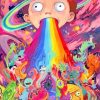 Rainbow Morty Smith Paint By Numbers