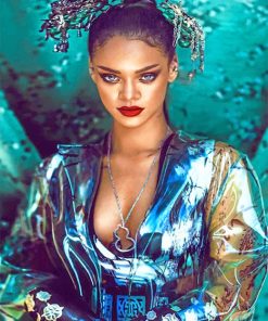 Rihanna Star-Studded Photo Paint By Numbers