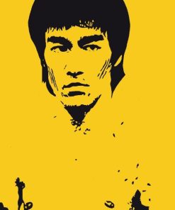 Bruce Lee Celebrity Art Paint By Numbers