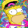 Homer Simpson Fun Paint By Numbers