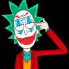 Crazy Joker Rick Sanchez Paint By Numbers