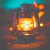 Vintage Lantern Light Paint By Numbers