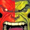 Hulk Cartoon Colors Paint By Numbers