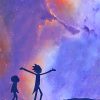 Aesthetic Space Rick and Morty Paint By Numbers