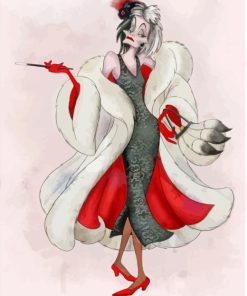 Disney's Cruella De Vil Paint By Numbers
