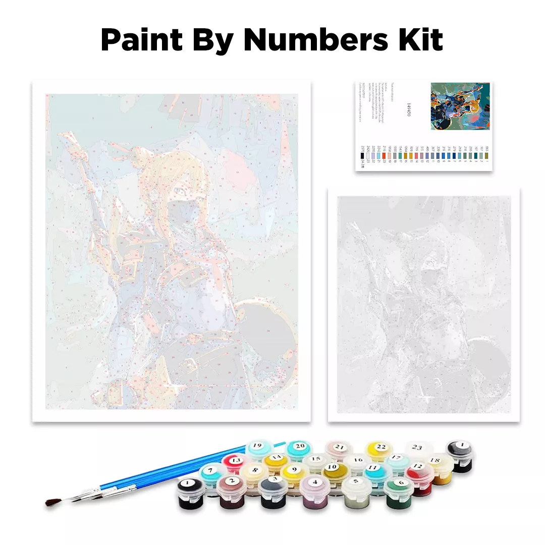 Derwentwater Lake District Paint By Numbers Kit