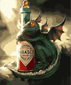 Dragon Art for Animal Lovers Paint By Numbers