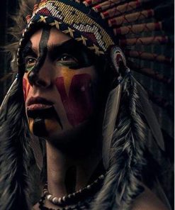 Native American People Paint By Numbers