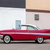 1958 Plymouth Fury Red Car Paint By Numbers
