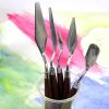 Steel Palette Knife Set Paint By Numbers