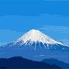 Mount Fuji Scenic Paint By Numbers