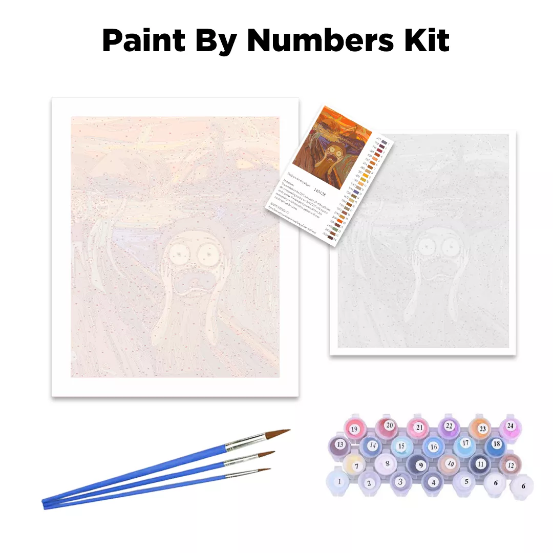 Baby Tiger Easy Painting Kit