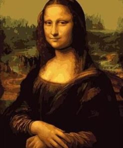 Mona Lisa by da Vinci Paint By Numbers