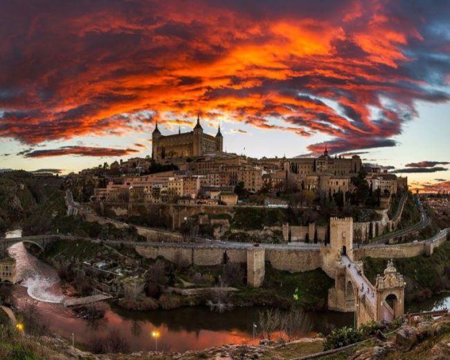 Toledo Spain Landmark Paint By Numbers