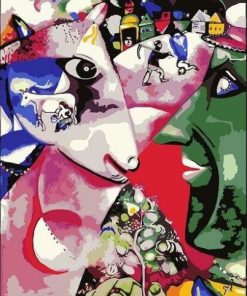 Marc Chagall Abstract People Paint By Numbers