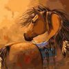 Native American Stallions Paint By Numbers