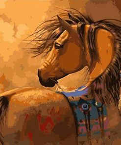 Native American Stallions Paint By Numbers